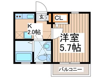 間取図 GH中山Ⅲアパートメント