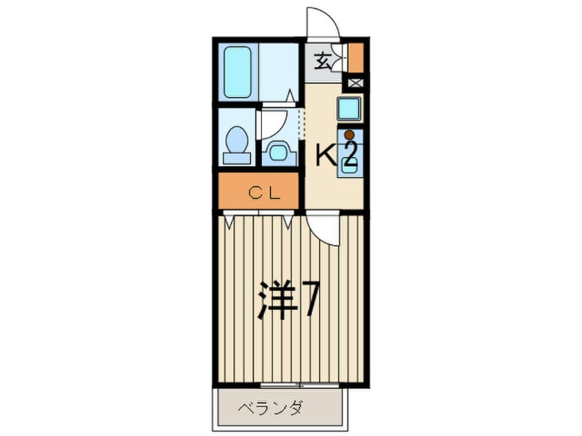 間取図 パークサイドビレッジ