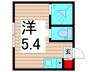 カーサ・イリス 1Rの間取り