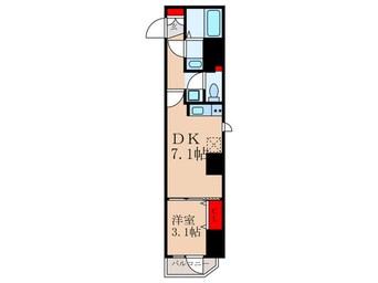 間取図 レジディア中野Ⅱ