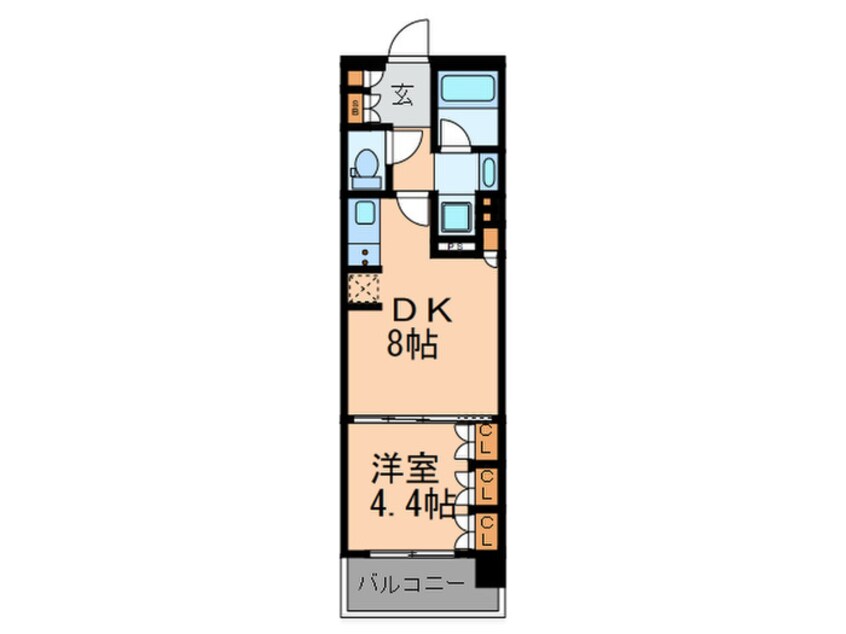 間取図 コンフォリア秋葉原EAST