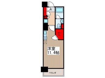 間取図 コンフォリア秋葉原EAST