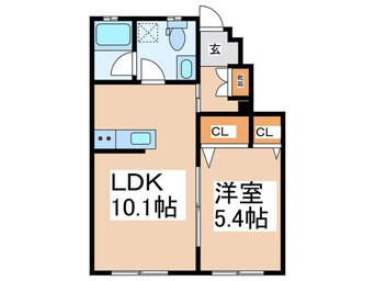 間取図 パラディ成城