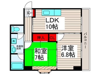 間取図 中島ビル