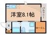 Ｂｅｌｌａ　Ｖｉｔａ 1Rの間取り