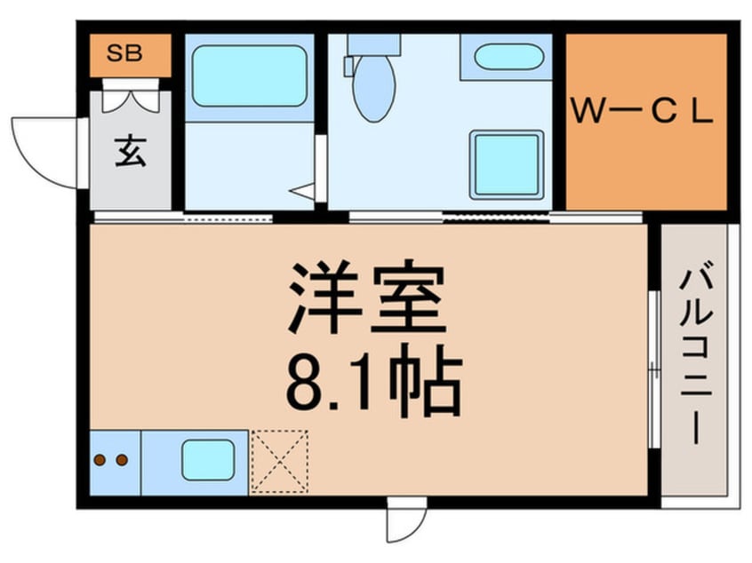 間取図 Ｂｅｌｌａ　Ｖｉｔａ
