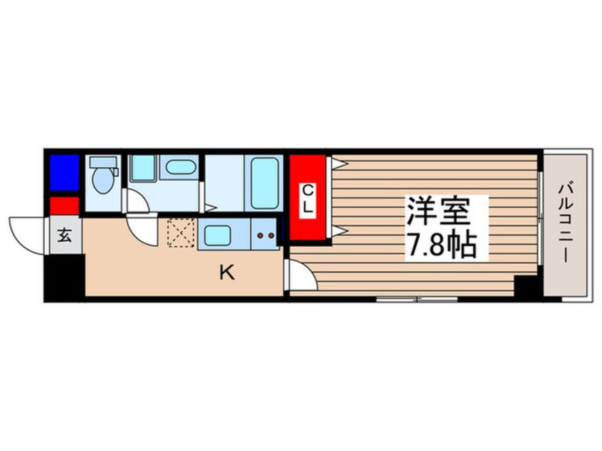 間取図 ボン クラージュ
