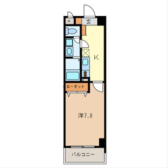 間取図 ボン クラージュ