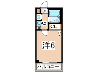 間取図 ハイツオ－タニ