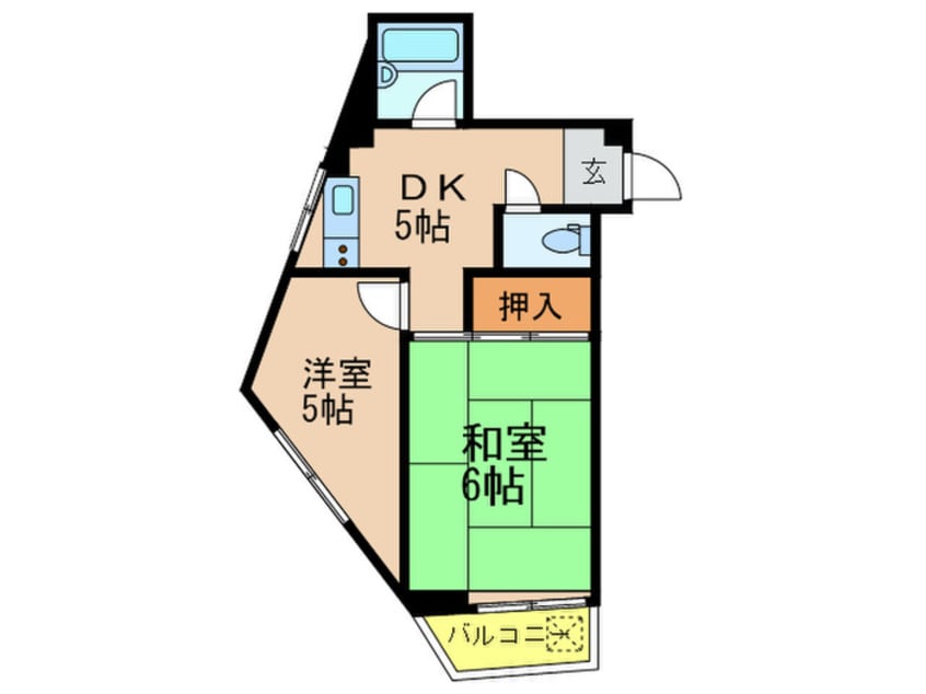 間取図 アサヒレジデンス