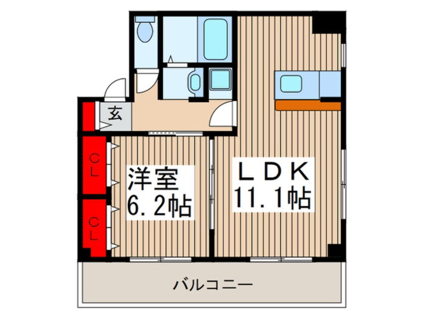 間取図 新幸マンション