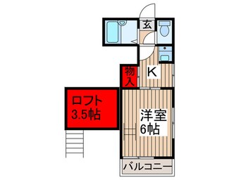 間取図 メゾンFUJI宮原