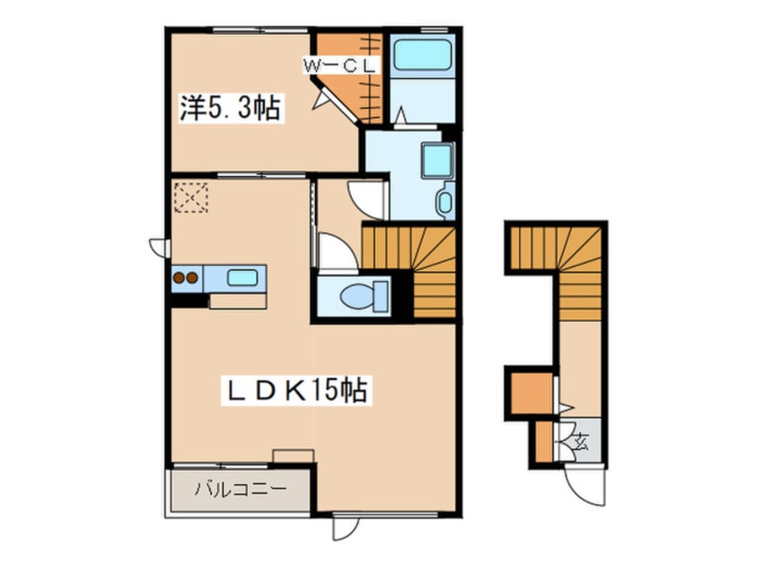 間取図 ソレアード