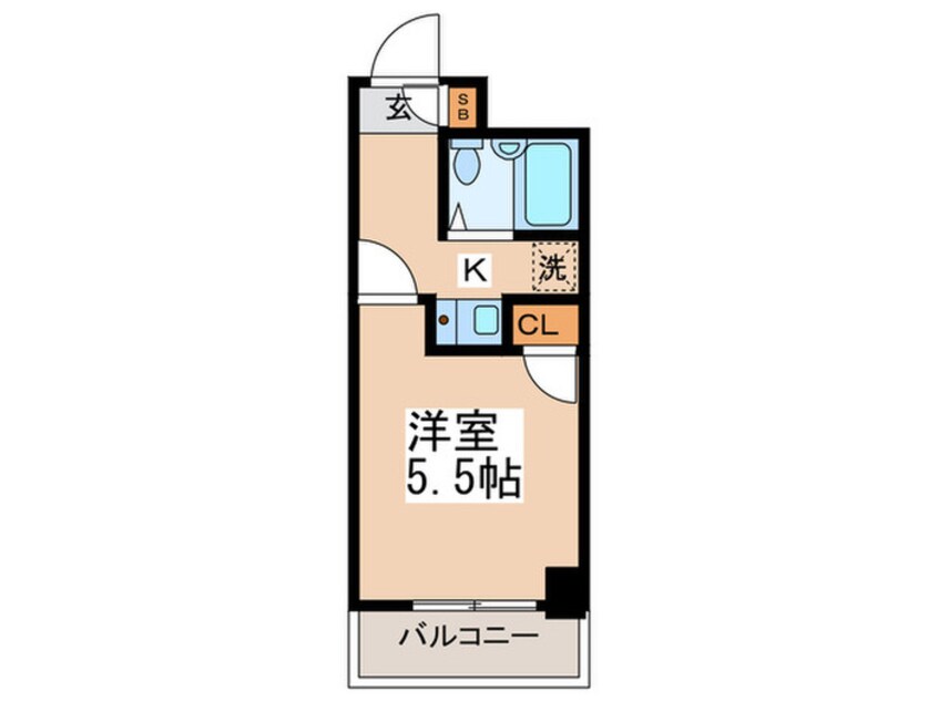 間取図 カテリ－ナ荻窪