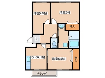 間取図 サンライトヒルズ