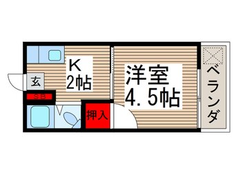 間取図 ハイツファミリア