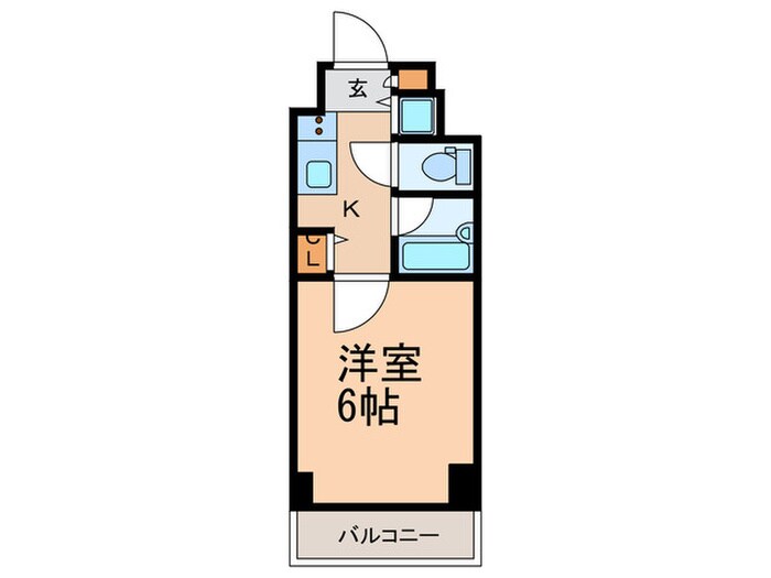 間取り図 ルーブル西早稲田弐番館