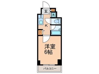 間取図 ルーブル西早稲田弐番館