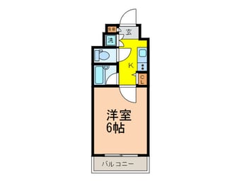 間取図 ルーブル西早稲田弐番館