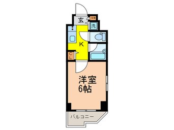 間取図 ルーブル西早稲田弐番館