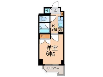 間取図 ルーブル西早稲田弐番館