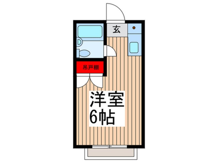 間取図 カーサ西川口