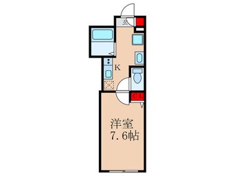 間取図 プラティーク中野ウエスト