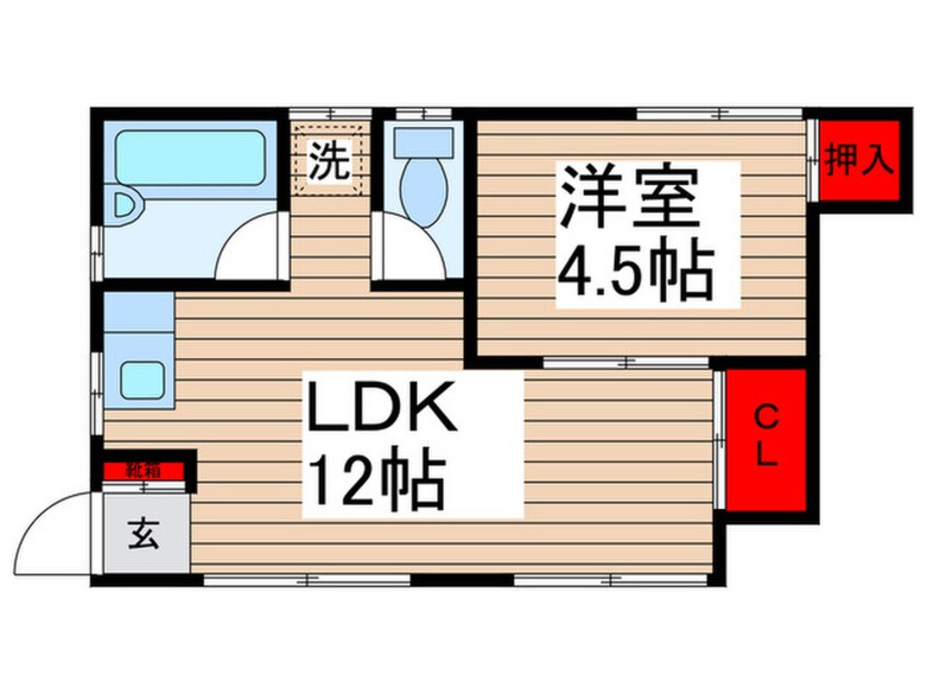 間取図 ファ－ストハイツ