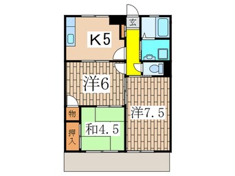 間取図 プレアデス