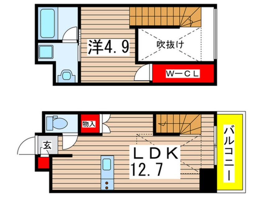 間取図 SEASCAPE千葉みなと