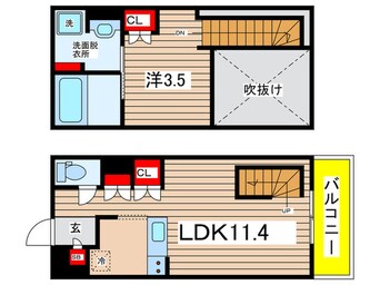 間取図 SEASCAPE千葉みなと