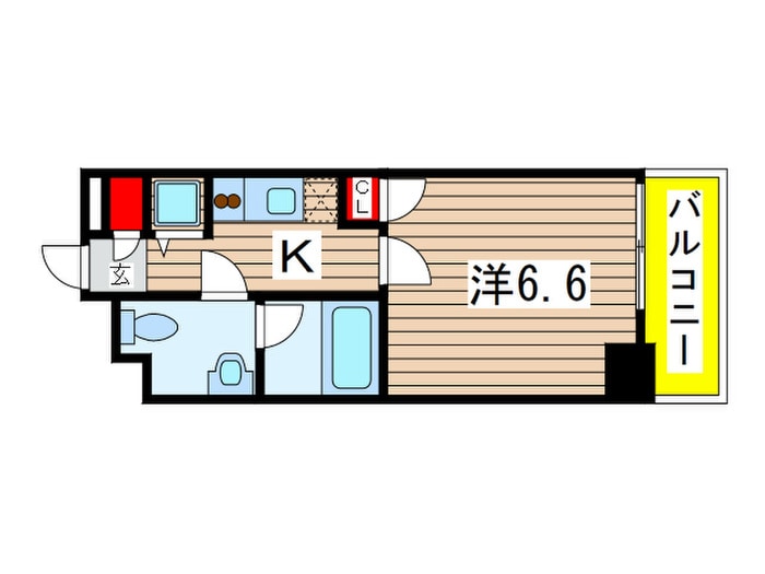 間取り図 SEASCAPE千葉みなと