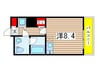 SEASCAPE千葉みなと 1Rの間取り