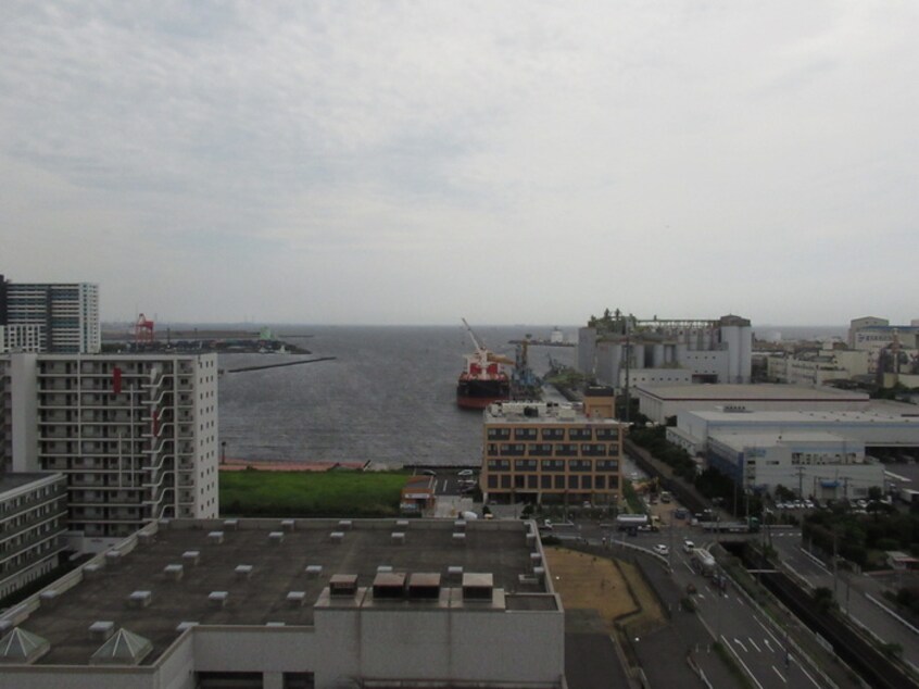 室内からの展望 SEASCAPE千葉みなと