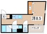 ＳＵＣＣＥＳＳⅢ 1Rの間取り