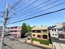 室内からの展望 仲町台フェニックスコ－ト