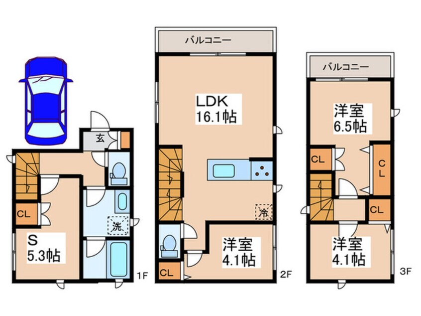 間取図 Kolet千川＃13