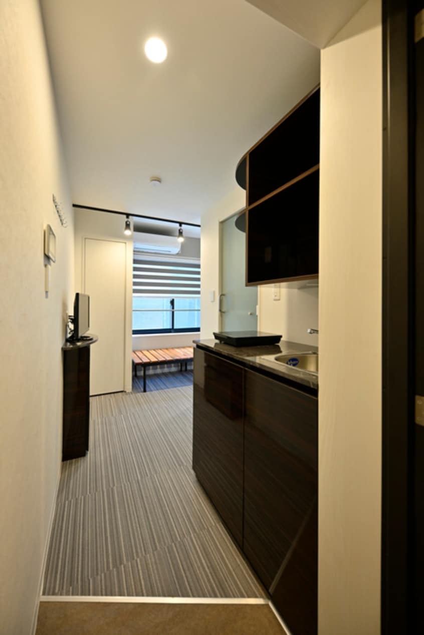 玄関 アムス早稲田