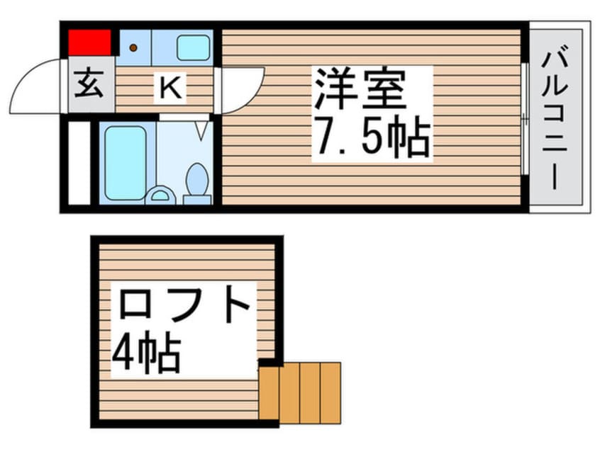 間取図 ビューパレス南柏