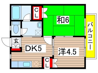 間取図 グランド千葉東