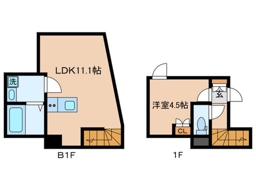 間取図 ＲＥＭＵ本郷