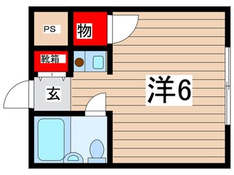 間取図 シティアビタ溝の口Ⅰ