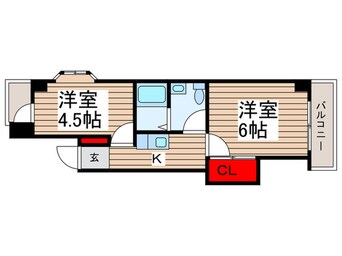間取図 ピノキオ元山ビル