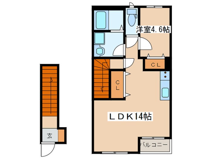 間取り図 パピヨン・シャルム