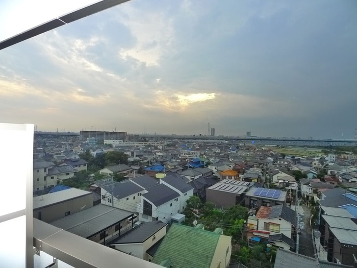 室内からの展望 グラントレス松戸