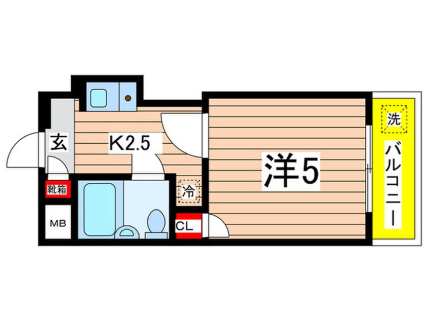 間取図 ワコーレよみうりランド（409）