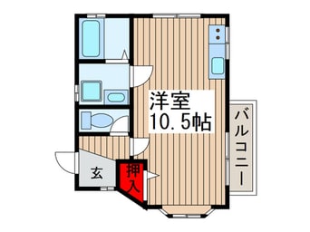 間取図 サニーピア