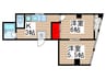 植村ビル（３Ｆ） 2Kの間取り