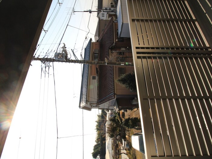 室内からの展望 マーガレット