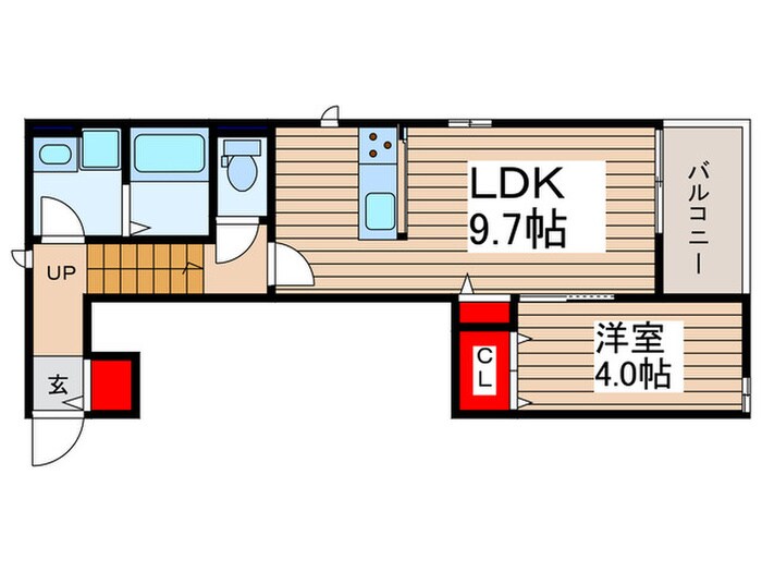 間取り図 メゾン高階北